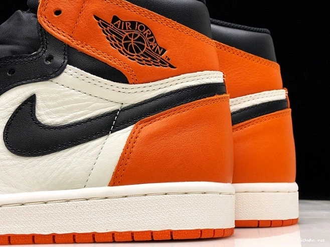 OG Jordan High 1 Air Retro Backboard555088-005 Shattered 0707